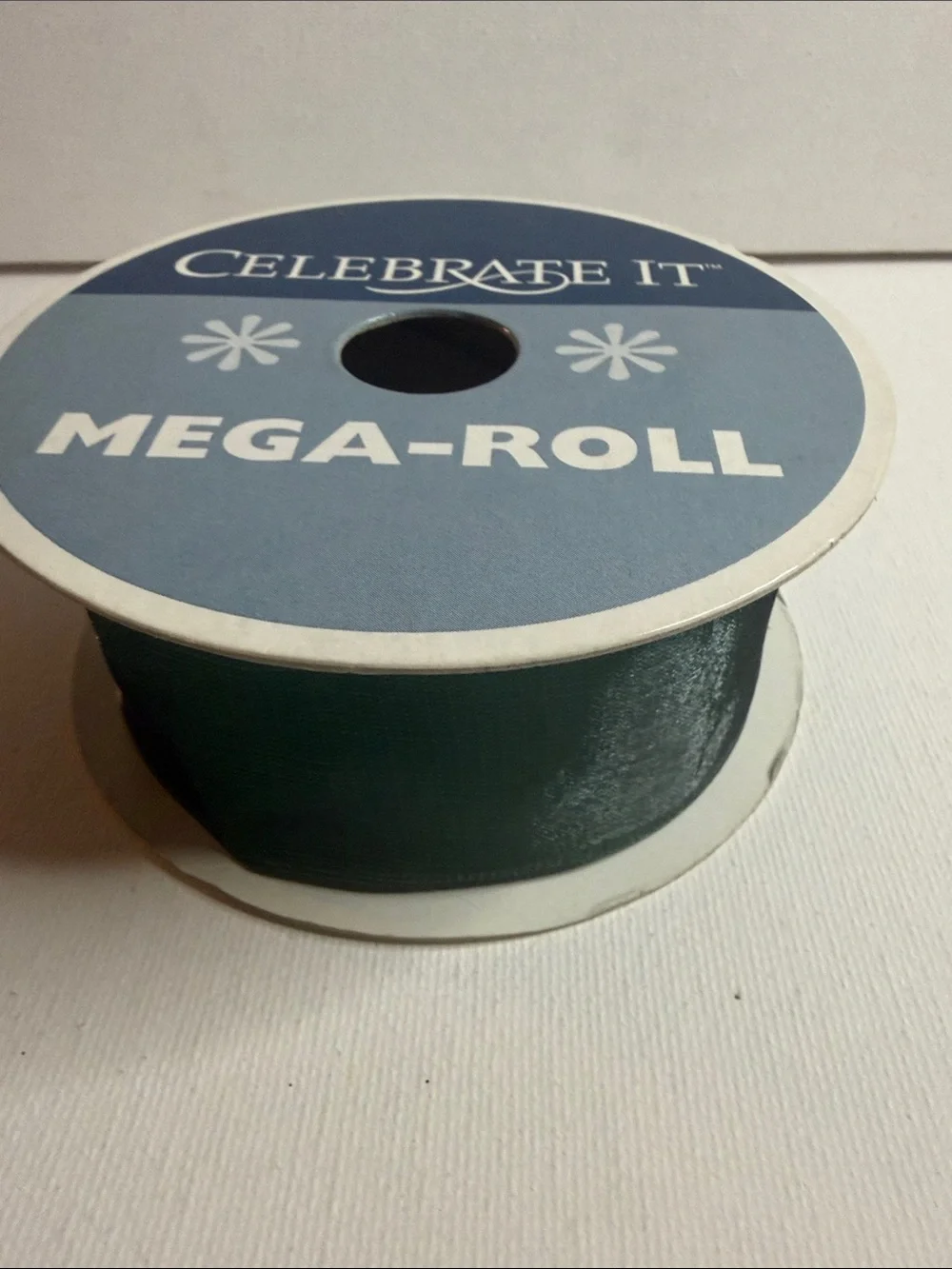 Celebrate It Emerald Green Mega-Roll Ribbon
